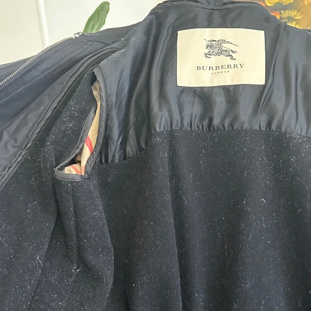Burberry Black Hooded Trench Coat - Picture 9 of 16
